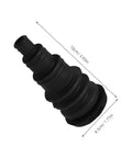 Rugged Rubber Grommet Kit For Automotive Wiring Harnesses And Wire Bundles Fits Three Eighths To One Inch Wires Durable Black Seals For DIY Install And Vehicle Cabling That Works Like A Charm, black rubber grommet, 10cm x 4.5cm