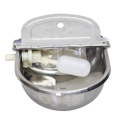 Built Tough Automatic Water Trough For Dogs And Livestock Featuring Rust Proof 304 Stainless Steel Bowl with Float Valve