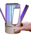 Rechargeable Indoor Outdoor Bug Zapper With Lights No Fuss All In One 3 In 1 USB Powered Mosquito Fly Trap for Home Patio Camping