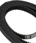 Close-up of 2GT Timing Belt 6mm Wide Closed Loop Rubber Drive Belt for CNC Machines, 3D Printers, showing tooth profile and texture