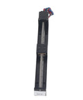 Heavy Duty Linear Slide Guide Rail Two Hundred Millimeter Electric Actuator Stage Plug And Play Bearing Block top view with wiring.