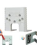 Easy Hinge Mate Door Jamb Jig For Precise Mortise And Hinge Cutting Adjustable Door Jamb Guide With Magnetic Locking 2mm Groove