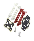 F330 Multirotor Frame Flame Wheel Kit Arm Quadcopter Landing Gear Set 330mm pieces in red and white, with mounts and hardware