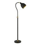 Adjustable Arc Floor Lamp With Metal Shade In Blackened Bronze Finish Sleek Modern Reading Lamp For Living Room Or Home Office E26 Base