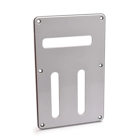 Pro Grade Electric Guitar Backplate Replacement Accessory PVC Material With Dustproof Design, shown front view, six screw holes