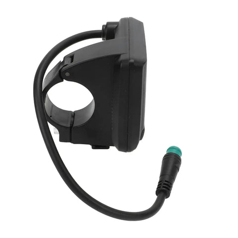 Side view of EN06 LCD Bike Display With USB Interface For Electric Bikes Real Time Speed And Power Data Compatible With 24V 36V And 48V Systems