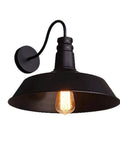 Swing Arm Wall Sconces With Adjustable Head Black Brass Iron Industrial Vintage Lighting Fixture For Bedroom Living Room Dang Sturdy Ceiling Mount with amber bulb.