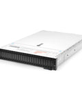 Rock Solid R740Xd Enterprise Server 2.1 Ghz 48 Core 384 Gb Ram 38 Tb Nvme Ssd Storage Plug And Play Ready front view with drive bays