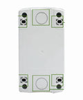 Rugged 22mm Waterproof Button Junction Box IP65 Enclosure shown in white ABS plastic with multiple hole mounting options for control panels.
