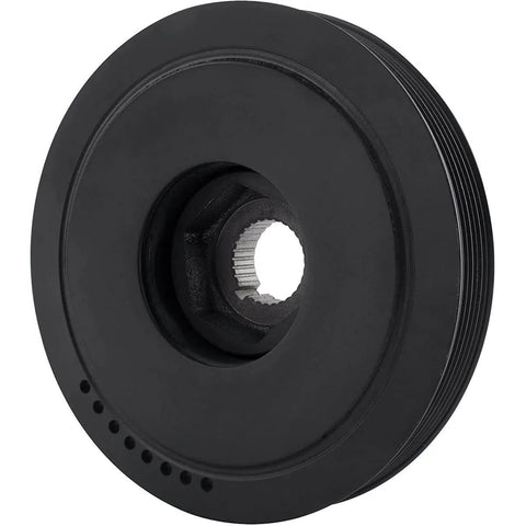 Harmonic Balancer Belt Drive Pulley Replacement For Acura MDX TL RL Honda Accord Odyssey Pilot V6 Engines 3.0L 3.2L 3.5L 3.7L Fits 2005 To 2010 Models