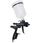 Top Rated Hvlp Air Paint Sprayer Boasting A Smooth 1.3Mm Nozzle And Beefy 600Ml Cup for easy wood stain application.