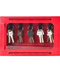 Built Tough Lockout Tagout Group Lock Box Wall Mount Industrial Safety Cabinet Crafted From Heavy Duty Steel With Spacious Interior And Multiple Padlock Slots For Seamless Team Compliance, featuring key storage.