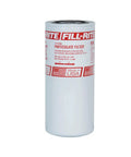 Three Quarter Inch Thread Spin On Fuel Filter With Ten Micron Rating For Up To Twenty Five GPM Fuel Transfer Systems Protect Pumps Engines And Injectors In Auto And Industrial Setups