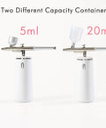 Facial Oxygen Spray Machine High Pressure Nano Steamer with 5ml and 20ml containers for deep hydration skincare