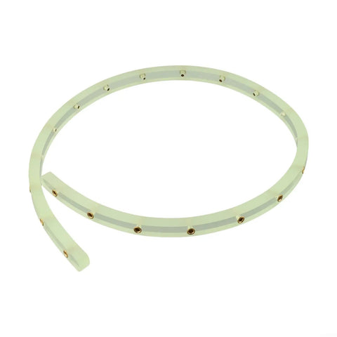 Badass Flexible Curve Template Polyurethane Router Guide With Heavy Duty Brass Bushing for clean edge routing, flexible design.