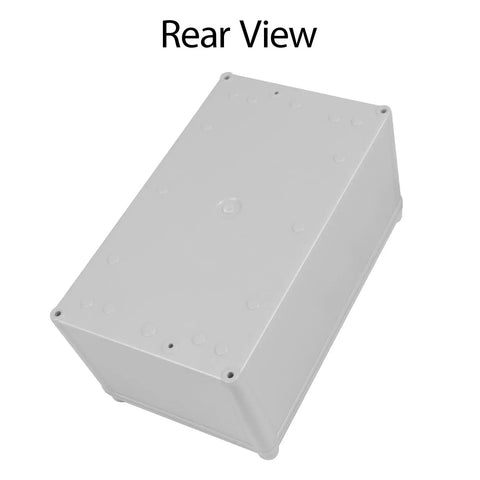 Rear view of Heavy Duty Outdoor Junction Box With Mounting Plate IP67 Waterproof Electrical Enclosure Abs Project Case