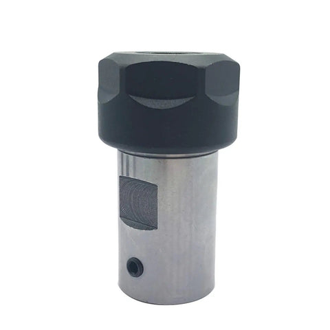Built Tough Rock Solid CNC Motor Shaft For Milling And Boring Grinding Machines Precision Machined Steel with hex top.