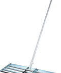 38 Inch Wide Leveling Lawn Rake With Stainless Steel Head And 72 Inch Aluminum Handle Top Notch Heavy Duty Yard Leveler for lawn care