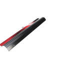 Plastic Pull Handle 29-1/8 In Length For Equipment OEM Replacement Part Heavy Duty Grip Durable Plastic Exact Fit Easy Pull Ideal For Carts Cabinets And Industrial Use, angled view
