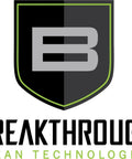 Breakthrough Clean Technologies logo with shield design and bold "B" letter.