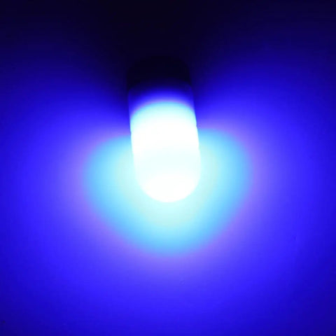Two Color Scuba Dive Signal Light Four Modes Blue And Red Constant And Flashing Mini Tank Marker Light glowing blue for night dives