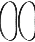 Replacement Conveyor Belt For Bread Makers 164 Teeth 492mm Perimeter Durable Rubber Drive Belt For Home Baker Kitchen Appliance Repair And Maintenance Today, 2-piece set