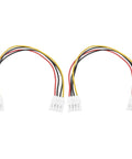 20cm 4 Pin To 4 Pin Floppy Drive Power Cable For 3.5 Inch Floppy And Gotek Drives Internal PC Power Lead For Tight Rigs Easy Install Durable 4 Pin To 4 Pin Adapter For Motherboard, white 4-pin connectors