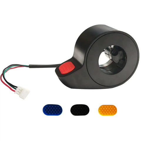 Thumb Throttle Replacement For Electric Scooters Fits M365 Pro And ES1 ES2 ES3 ES4 with wiring and rubber inserts