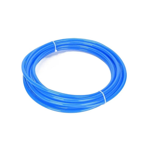 Sick Quality Polyurethane Pu Air Hose Pipe Tube Kit In Durable Black Finish Made For Tough Industrial Automation Grinds Featuring Flexible Shape Memory Compatible With Pneumatic Quick Connects Plug Play No Glue Welding Needed Installation Hassles. Blue coiled PU air hose kit