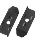 Rock Solid Heavy Duty Table Leaf Lock Hardware Kit contains two black metal latches for expandable table stability.