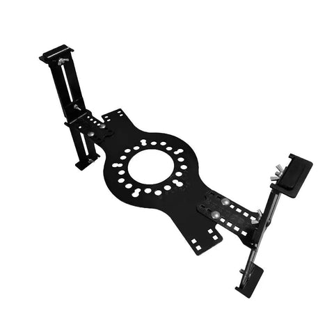 Rugged Wheel Fitment Gauge checks 14 to 22 inch diameter rims with tool-free adjustments and flexible five lug patterns.