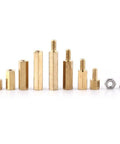 Brass M3 Standoffs And Fasteners Kit: 200 Pcs Of Threaded Spacers, Screws, Nuts For Electronics, 3D Printing, And DIY Projects, Damp-Proof And Tarnish-Resistant Finish For Secure, No-Fuss, Easy Assembly And Durable Builds. brass M3 standoffs, screws, nut