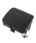 Toyota RAV4 2006 2007 Front Left And Right Bumper Tow Hook Bracket Cover Cap Replacement Set Black Two Pieces Direct Fit Durable ABS Plastic Easy Clip On No Drill Required