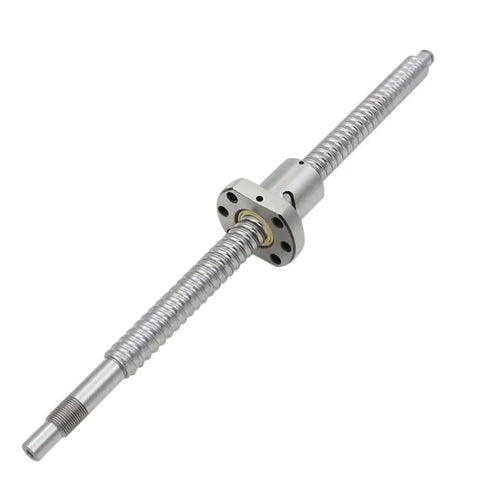 Metal SFU ball screw for Built Tough 20MM Square Linear Guide Rail Kit, precision engineered for CNC builds.
