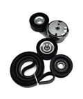 Upgrade Your Ride With This Premium Idler Pulley And Serpentine Belt Tensioner Kit Specifically Designed For 3.6L V6 Gas Rams From 2011 To 2019 Models Ensuring Smooth Operation And Reliability On The Road Without Any Hassle Or Downtime. black idler pulley, tensioner, and serpentine belt kit for Ram 3.6L V6
