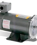 Single 56C frame TENV general purpose DC motor, 1/3 HP, 1750 RPM, 90 VDC, C-face removable base, F1 mount, tach adaptable