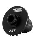Underdrive Helical Gear Set 24T 10T Alloy Steel For 1 18 RC Crawler TRX4M Upgrade Beefier Quieter Low Wear CNC Machined