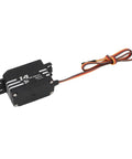Hella Strong 14Kg High Torsion Digital Servo Motor Featuring Heavy Duty Copper Gears Delivers Smooth 180 Degree Rotation For RC Cars Trucks Crawlers And Rover Platforms, with wires visible.