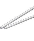 Two Pieces 3/16 Inch Round Aluminum Rods, 12 Inch Length, 6061 Aluminum Bar Stock For DIY Projects, Machining And Lathe Work, Industry Construction, Heavy Duty, Corrosion Resistant Rods For Crafting, two silver rods