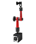 Dial Indicator Bore Gauge Kit With Magnetic Base Stand And Handle Micrometer Tool Hour Type Indicator And Comparator Watch For Pro Grade Precision Measurements And Quick Easy Tool Setup red magnetic base stand