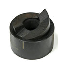 Slug Splitting Conduit Punch Die For Hydraulic Knockout Driver, 1-1/4 Inch Fitting, 9 Ton Punching Force, close-up front view