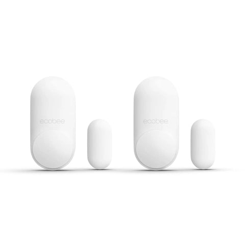 2-Pack WiFi Door And Window Sensor For Smart Home Security With Real-Time Alerts, No Subscription Needed, Energy Savings Device, White