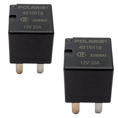 Two Pack Ultra Mini ISO Automotive Relay 12V DC 20A 4 Pin Micro Size Built For Tight Spaces Go To Relay For Power Windows