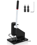 Chainsaw Chain Breaker Kit With Two Punches And Base Rivet And Link Remover Tool displayed with punches and chain.