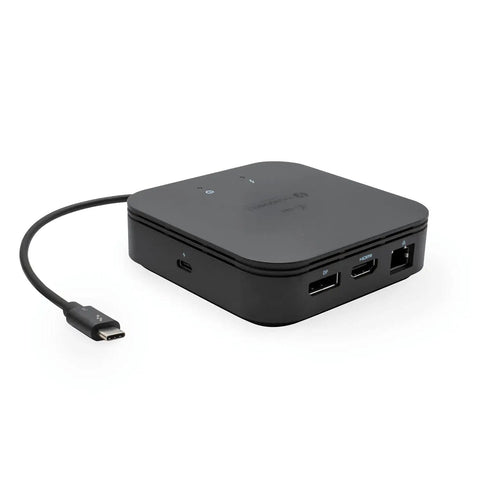 Level Up Your Road Ready Gear With This Thunderbolt 3 Travel Dock delivering dual 4K screen space, 60W PD power, and snappy Ethernet ports.