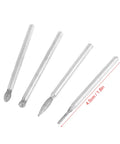 Versatile Burs Saw Blades Cutting Discs Tool Accessories Set Pro Grade Engraving Grinding Polishing Metal Wood Crafts 30 Burs 10 Blades 2 Mandrels Durable Complete Kit, 4.5cm diamond burrs
