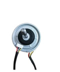 High Power Dc Motor For Inverter Air Conditioner And Industrial Machines 280 To 340 Volt Arw51g8p30ac showing top view with shaft and wires.