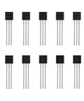 Dope 250 Pack Transistor Assortment Kit With 10 Values A1015 BC327 BC337 C1815 S8050 S8550 2N2222 2N2907 2N3904 2N3906 NPN PNP