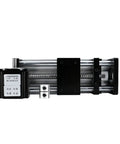 CNC Sliding Stage With Adjustable Z Axis Travel 50-500mm, 12mm Ball Screw SFU1204, Linear Rail, 450mm Stroke, side view
