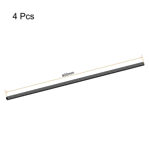 Carbon Fiber Round Tube 6mm By 4mm By 400mm 3K Glossy Wrapped Surface For RC Airplane And Quadcopter Lightweight High Strength Tubes